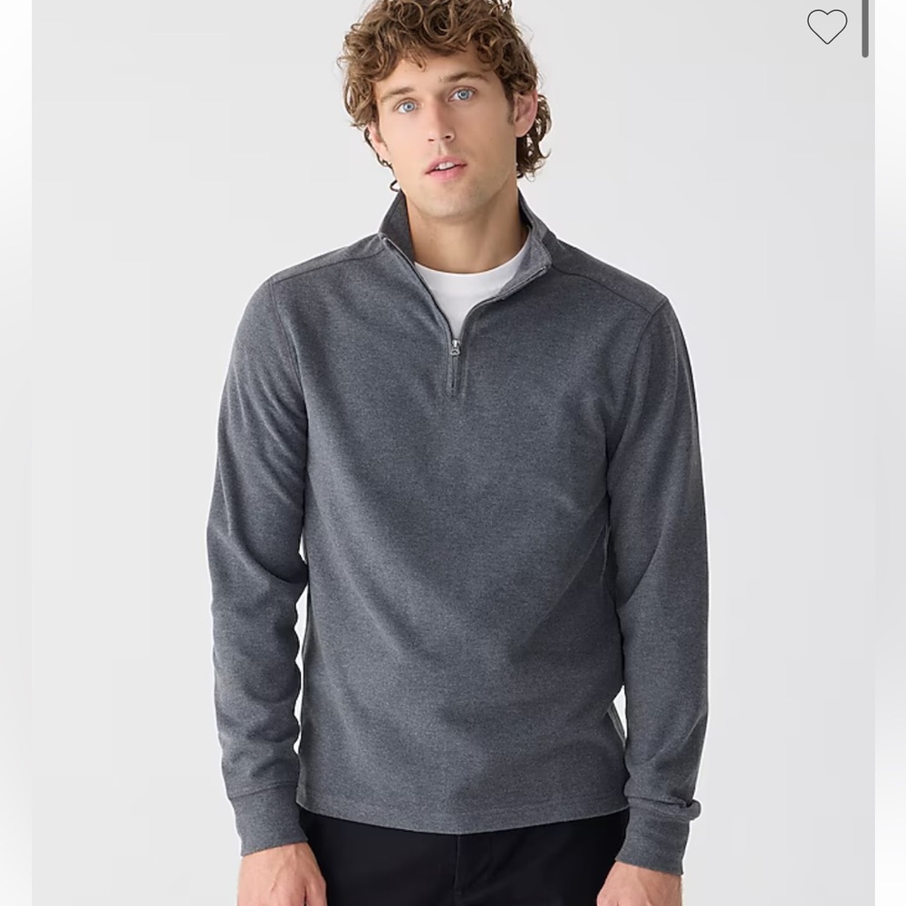 NWT J . Crew Seaboard Half-Zip Pullover